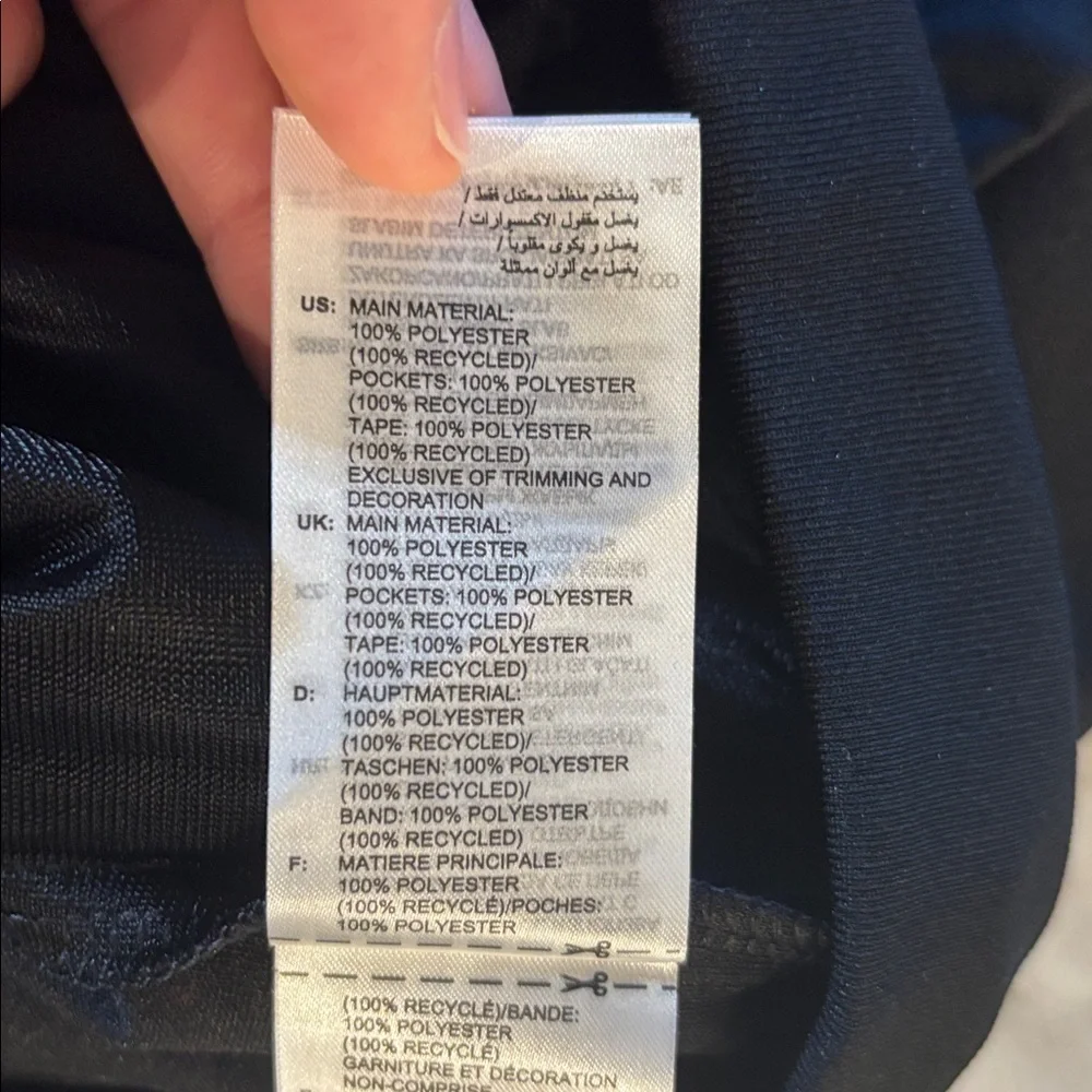 Adidas Black Aeroready Jacket with silver Accents